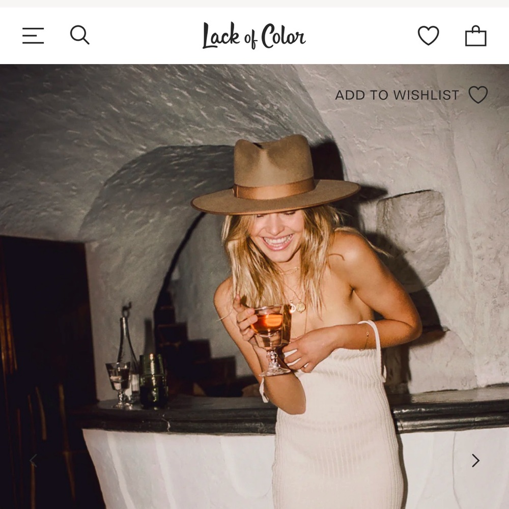 Lack of Color Teak Rancher Hat